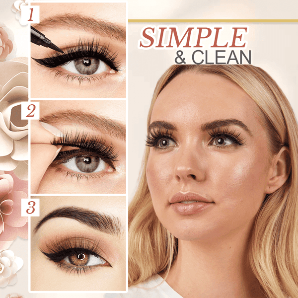 Mess-free Eyelash Kit